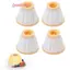 4 Khuôn Bánh Pudding Máy Nướng Có Thể Tái Sử Dụng DIY Thạch Pudding Khuôn Bánh Thạch Nhựa Khuôn Dụng Cụ Nướng Bánh Khuôn Bánh Mì