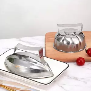 Maybest Cơm Omelet Hình Bí Ngô Onigiri Khuôn Cơm Thép Không Gỉ Có Tay Cầm Khuôn Nướng Bánh Hình Pawpaw Nhà Hàng Nhà Bếp {VN}