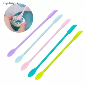 Ziyulinyuk Dụng Cụ Cạo Hai Đầu Silicon Đầu Nhỏ Thìa Mỹ Phẩm Kem Nền Mini Đào Thìa Dụng Cụ Trang Điểm Mỹ Phẩm VN