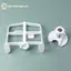 GE Ice Cream Maker Parts Drive Attachment cho Stand MixerIce Cream Machine Đầu khuấy / Mái chèo khuấy VN