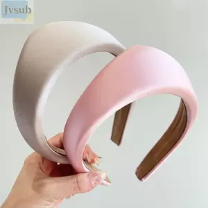 Băng Đô Tam Giác JVSUB, Băng Đô Quấn Tóc Nữ Viền Rộng Chống Trượt, 2025 Nhung Trưởng Thành Kẹp Tóc Bé Gái Phụ Kiện Tóc