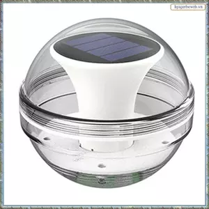 1 Cái LED Năng Lượng Mặt Trời Nổi Đèn Đổi Màu Trang Trí Sân Vườn Đèn Bãi Cỏ Cho Đài Phun Nước Ao