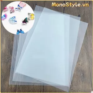 Phim co nhiệt Monostyle 3/5/10 cái - Nhựa trong suốt cho đồ handmade và decor tiệc