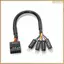 Bo Mạch Chủ Reset Power SW Switch Jumper Cable cho Front F _ PANEL 9PIN Kết Nối Cáp Chuyển Đổi Cáp Khởi Động