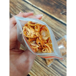 Bánh tráng phơi sương dẻo + SA TẾ + MUỐI NHUYỄN CHAY + TỎI/HÀNH NHÀ LÀM + TẮC