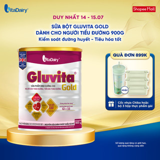 Sữa bột Gluvita Gold 900g (cho người tiểu đường)