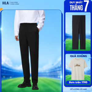 Quần Tây Dành Cho Nam HLA Chất Liệu Cotton Cellulose Cao Cấp - Co Giãn 4 Chiều, Chống Nhăn