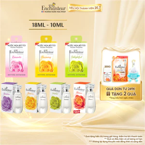 Nước hoa bỏ túi EDT Enchanteur 10ml / 18ml - lưu hương dài lâu, đạt chứng nhận Safe Perfume và Cruelty Free - HĐT