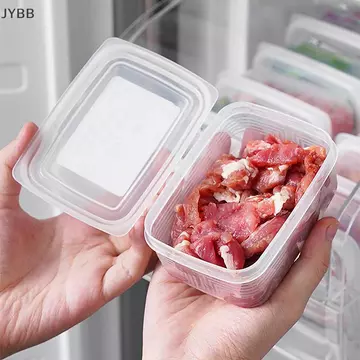 Jybb hộp đựng thực phẩm hộp đựng thịt tủ đông hộp đựng thực phẩm cấp thực phẩm hộp bảo quản nhỏ phụ kiện nhà bếp VN