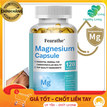 [CHÍNH HÃNG] Thực phẩm bổ sung Magie Fearathe - Hỗ trợ sức khỏe tim mạch và chức năng tim mạch HT23