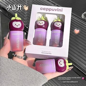 áo kiểu nữ áo kiểu nữ dễ thương CAPPUVINI Dễ Thương Vui Nhộn Nhung Sương Môi Bùn Mềm Sương Mờ Nhẹ Nhàng Làm Trắng Da Đi Lại Giả Trang Điểm Học Sinh Son Môi