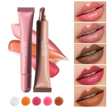 Sản phẩm Hot Peptide Lip Gloss Liquid Lip Gloss Water Gloss Lip Gloss Lip Enhancement Oil Dưỡng Ẩm Son Môi Dưỡng Ẩm Dưỡng Ẩm Son Bóng G7RJ