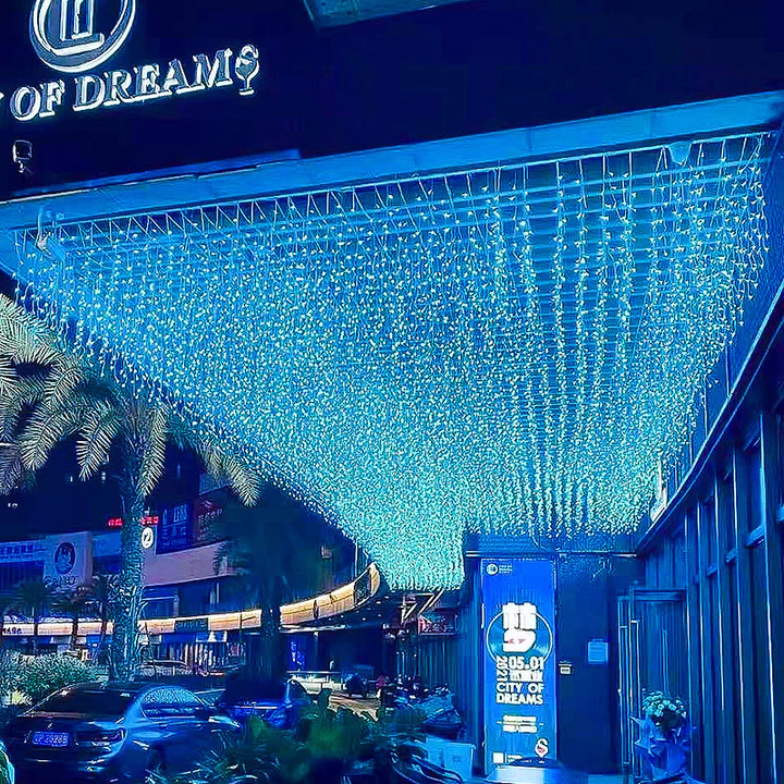 Đèn Led Ngôi Sao Đèn Lồng Nhỏ Đèn Nhấp Nháy Dây Đèn Gypsophila Đèn Dải Băng Đèn Thác Nước Đèn Treo Đèn Rèm Đèn Trang Trí – 2
