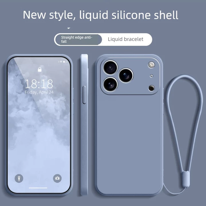 ốp iphone 18 pro max ốp lưng iphone 18 pro max Ốp điện thoại di động dùng cho iPhone 18promax ốp bảo vệ apple apple apple nam ione dùng cho iPhone 18pro mẫu mới max bao toàn bộ chống rơi pm silicon mề