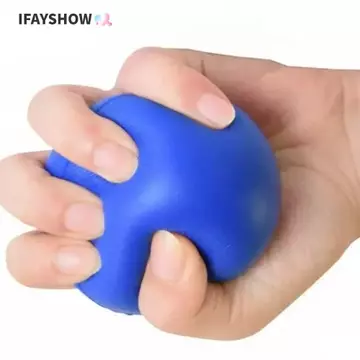 IFAYSHOW Grip Ball, Bóng mát xa Phục hồi chức năng Huấn luyện Bóng tập, Bóp Dụng cụ tập luyện Ngón tay Tập thể dục Giảm căng thẳng Bóng tăng cường ngón tay Thiết bị tập luyện