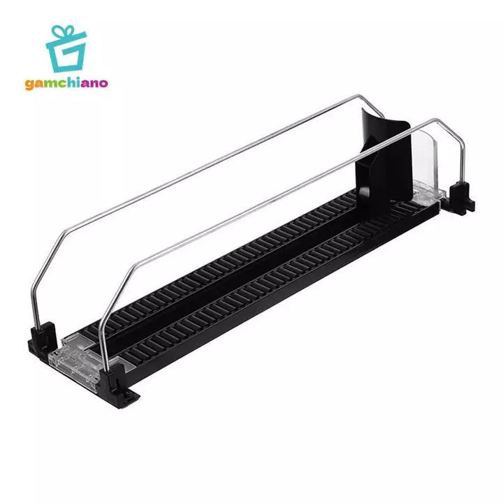 Đồ Uống Tổ Chức Pusher Tự Đẩy Hộp Đựng Tiện Ích Nhà Bếp Uống Tự Động Khay Bảo Quản Đồ Uống Giá Để Đồ Uống Cho Tủ Lạnh Đồ Ăn Phụ Kiện