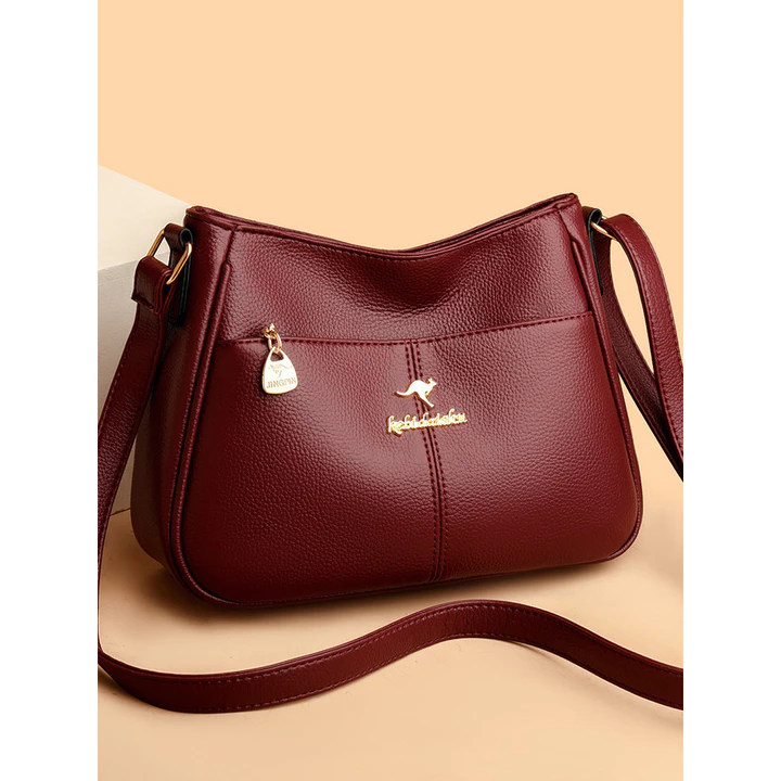Women's Genuine Leather Handbag – Large – 4