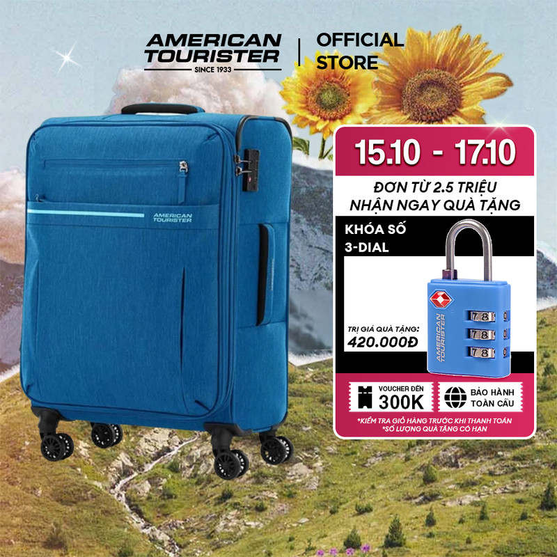 Vali kéo American Tourister Sky Blaze Spinner EXP TSA