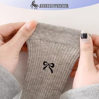 Onetimingfine 1 Cặp Nữ Mỏng Rỗng Ra Dài Rời Tất Ngọt Ngào Bé Gái Nhật Bản Màu Trơn Thoáng Khí Cotton Xuân Hè Stock VN