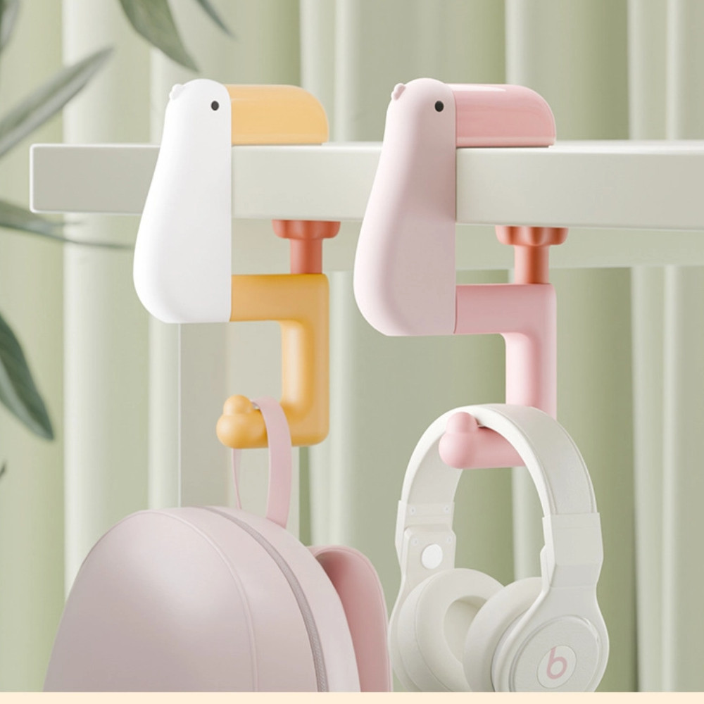 Móc ba lô di động không có lỗ khoan, Móc túi văn phòng có thể tháo rời, Hiện vật treo bên cho bàn làm việc, Móc treo tiện lợi cho học sinh