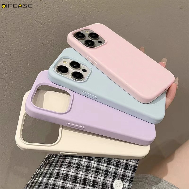 Tương Thích Cho Huawei Nova 14 13 12 P60 P50 Pro Ultra 9 Nova14 Nova13 Nova12 Vỏ Điện Thoại Màu Trơn Đơn Giản Kem Dễ Thương Màu Vàng Mờ Mờ Mờ Vỏ Mềm Vỏ Ốp Lưng