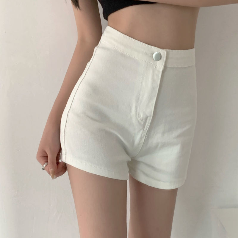 Quần short nữ kaki , Quần lưng cao KHÔNG TÚI lưng cao ôm sát body 😆 - Q01
