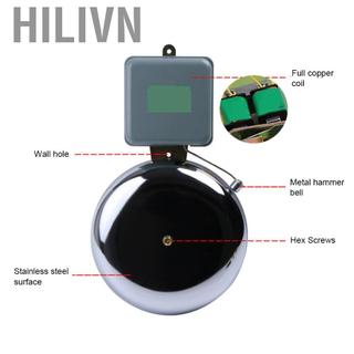 Hilivn chuông báo cháy 20W thép không gỉ, chuông cửa lớn đa năng