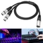 Cáp kết nối XLR kim loại BTM 3Pin đôi nữ đơn nam cho hệ thống âm thanh trực tiếp