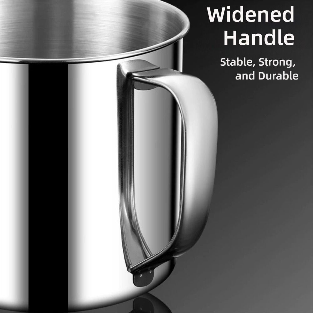 Cốc Nước HOBBYIN, Có Nắp Cốc Inox 304, Thiết Kế Tay Cầm 350-1250ml Cốc Trà Du Lịch