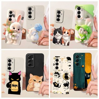 Vỏ Chống Sốc Cho Samsung Galaxy A36 5G Ốp Lưng SM-A366B Mới Hoạt Hình Dễ Thương Mèo Mềm Silicon Dành Cho Samsung A56 SM-A566B Vỏ