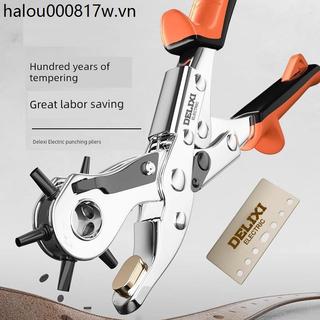 Chất Lượng Đức Tiết Kiệm Nhân Công Đai Lỗ Đấm Đa Năng Hộ Gia Đình Kìm Thắt Lưng Quần Dây Đeo Đồng Hồ Đục Lỗ Đấm