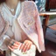 áo kiểu nữ xịn hàn quốc độc lạ áo khoác ngoài mỏng hồng sang áo dạ tweed bigsize chảnh dễ thương cho nữ