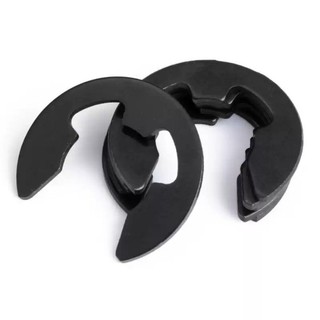 Vòng giữ mở màu đen Vòng snap loại E, miếng đệm M1.2 / M1.5 / M2M2.5 / M3M3.5 / M4 / M4.5M5-M24 【 JYD-ZZ-Z】