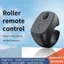 MONOSTYLE Bluetooth Page Turner, Mini USB Sạc Vòng Điều Khiển Từ Xa, Không Dây Có Con Lăn Di Động Selfie Chuột Cho Android Cho Bộ Điều Khiển Kindle