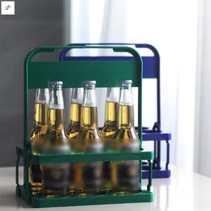 6 Cells Bia Carrier Nhựa Thiết Kế Gấp Lon Giữ Hộp Đựng Rượu Bia Soda