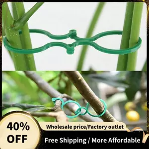 Bộ 50 Cây Xoắn Kẹp Dây Buộc Vườn Cây Hỗ Trợ Kẹp Rau Cà Chua Nho Kẹp Hoa Khóa Thực Vật Cho Cây Dễ Dàng Lắp Đặt Dễ Dàng Sử Dụng 5,9Cm
