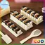 Pufangbliss 1 Cái DIY Cơm Bóng Khuôn Dụng Cụ Sushi Sử Dụng Tại Nhà Dễ Dàng Bấm Bento Phụ Kiện Nonsti Khuôn Sushi Cho Hộp Cơm Nhanh Chuẩn Bị Bóng Cơm VN