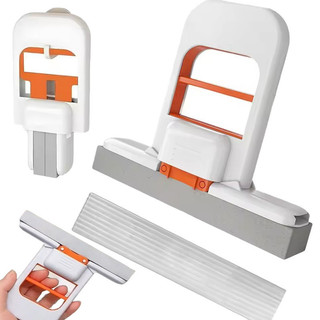 1 / 2 Cây lau nhà xốp thấm hút tự ép - Cây lau nhà cầm tay Mini cầm tay