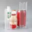 Cod 500Pcs DIY Nhựa rơm dùng một lần ngắn trong suốt nhọn đầu mỏng uống strawmodity phụ kiện nhà bếp