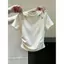 Mùa xuân hè 2026 Áo thun Cotton chải kỹ nút khâu tay ngắn Slim-Fit Slim-Fit Slimmer Look Simple Fashion Everyday All-Match Basic