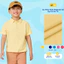 Áo Polo Bé Regular Cổ Ép Có Xẻ Tà thun trẻ em mềm mại thoáng mát KCPO26A001