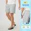 Quần short nam YODY quần đùi chất đũi thoải mái, thoáng mát, cạp chun co giãn MCJT25S032