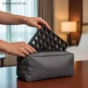SSVN Sắp xếp lưu trữ 30 khe có đệm xốp có thể tháo rời Quà tặng hoàn hảo dành cho những người đam mê hương liệu.