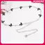 JASMINE Hợp Thời Trang Bướm Trang Trí Dây Xích Kim Loại Có Thể Điều Chỉnh Thanh Lịch Mỏng Mỏng Cơ Thể Eo Dây Xích Đầm Áo Len Mặt Dây Chuyền Trang Trí Thắt Lưng Quà Tặng JASMINE