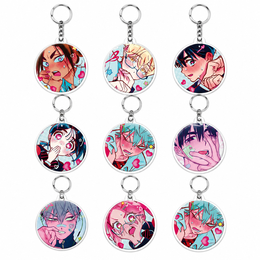 Cartoon Style  Alien Stage keychains on Backpack  Jewelry Gift Bag