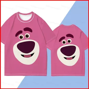 Câu Chuyện Đồ Chơi 5 AIEN Lotso Unisex Xu Hướng Thời Trang Mùa Hè Áo Thun Anime Tay Ngắn