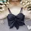 FUHUIOT Hoa Hồng Camisole, Trang Trí Hoa Hồng 3D Slim Fit Phong Cách Xã Hội Corset, Xe Tăng Tính Khí Không Tay Cao Cấp Cảm Giác Crop Tops Xuân Hè
