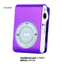 < CarFashion > Máy nghe nhạc MP3 Mini Khe cắm thẻ TF di động Kẹp kim loại USB Sport Âm nhạc kỹ thuật số Walkman để chạy bộ