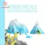 PWSSEND 2 Đồ chơi cảnh quan núi tuyết Bắc Cực, Làm đẹp Xanh-Trắng Bắc Cực Iceberg Đồ trang trí cảnh quan bể cá, Sức hấp dẫn trực quan Thiết thực PVC bền