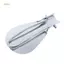 PNPIA- Giày gấp bằng thép không gỉ cầm tay sừng giày nâng giày bốt 11,5cm